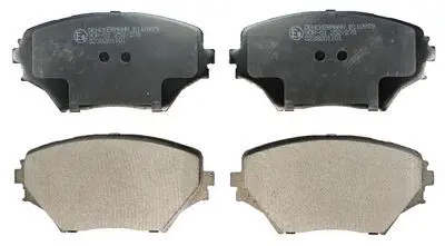 OTOZONE FDO9041-R Ön Fren Balata Toyota Rav4 2.0l 1az-Fe Aca21 01-05 0446542070 0446542071 0446542080