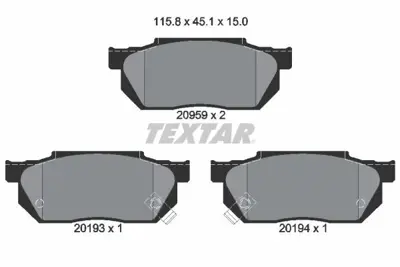 OTOZONE FDO9054-R Honda Civic Iv-Civic Iii-Civic V Ön Balata (Metal İndikatörlü) 06450S3Y010