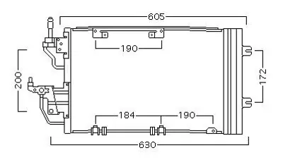 İthal 1850111 Klima Radyatoru Astra H Dzl 1.3 (Delphi)(Tsp0225616) 