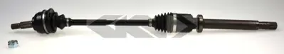 GKN 304724 Aks Komple Sag 1.2 D4f Clio Iii-Modus 