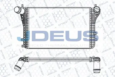 JDEUS M830048A Turbo Radyatoru A3-Beetle-Golf6-Jetta 2.0tdi 09-13 617x412x32 