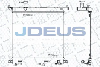 JDEUS M0190390 Su Radyatoru Note E12 1.2 