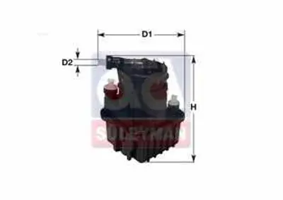 İthal 8200926014 Mazot Filtresi 1.5 K9k Clio Iii-Modus (Musursuz) 