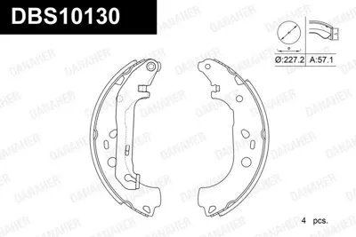 AXAM 03-05-01-3996 Arka Kampana Balata Connect 2t14 2200 A2a 2T142200A2A    21136AX0305013996 2T142200A2A   |21136