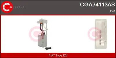FIAT OPAR 52128386 Yakıt Pompası 52128386 580203040 52099048 70779530 320900439 7507120 77120 72214 CGA74113AS 580203299