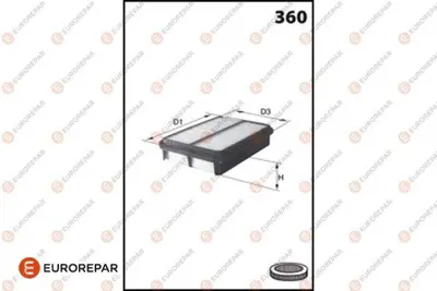 PSA 1682257780 Erp Hava Filitresi Jazz Iv Gk WA9838 LX4446 A90170 CA11949 LX4424 1672357380 SA8709 2004465 PM153 A1995