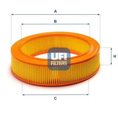 PHAFF DH427-1 Hava Filtresi R9 R11 R19 Posetli EXA1094 7700722657 7700726616 P871A 93523207 9457234790 AR15 AF3420 HF058 R953