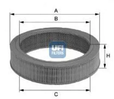 PHAFF DH610 Hava Filtresi  Hilux 98>00 FA287S TA1274 A10050 CA9120 1780154170 ADT32274 1780154180 T10802 J1322071 120493