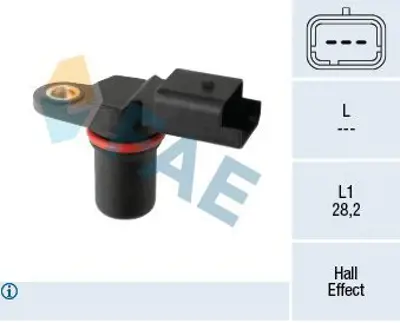 ZENON RN8615 Eksantrik Devir Sensörü Renault Kangoo 01> Symbol Ii 08> Megane Ii 04> Master Iii 10> Clio Iii 05>1.2 1.5dci 1.6 2.0 2.3dci 600033SX 8200033686 1679298z 17SKV355 904048 150845 403043 16148000000 8200285798 12005064