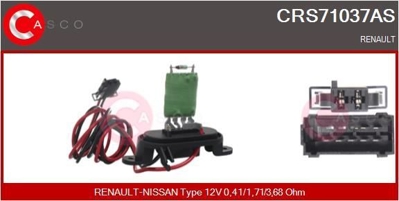 ZENON RN8655 Kalorıfer Rezıstansı Kangoo Iıı 08> 7701068978 665096 SRS710371 26079037OEM 40073730OE RECSRS710371 RECSRS710370 GA15528 40073730 CRS71037AS