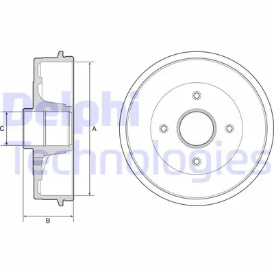 DELPHI BFR538 Fren Kampanası Ve Rulman Renault Clıo Iv 1.2, 1.5 Dcı 12> 432004255R 432006464R 432006468R 432006468RKIT 432006768R 432009941R 432020717R 432022546R 432023259R 432026294R