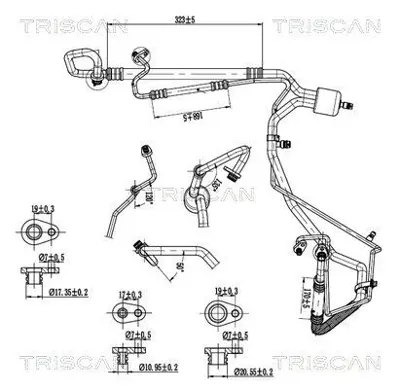 PSA 6477.D2 Klima Borusu 6477.D2