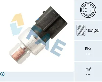 SAGEM 70207 Basınc Musuru Klima Icın C-Max 07, Fıesta 02, Focus 04, Focus 08, Focus 99, Fusıon 04>14 B-Max 12>  4834170 4170844 52100 K52100 7S4319D594AA XS4H19D594AA 38955 CPR2007 860205N V25730090