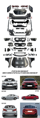 WENDERPARTS BA0102209 Komple Gövde Kiti F10 [donusum > G60] Pdcli:Ön,Arka, Marspiyelli, Panj-Lu, Kaput,Çamurluk,Bagaj Kap., Far,Stop -M-Tech- 2010-13 A0102209