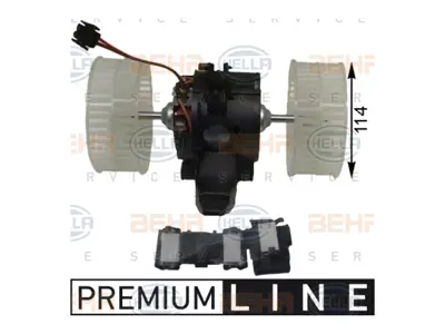 BEHR MAHLE 8EW351040651 Kalorifer Motoru E60 