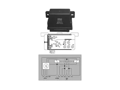 HUCO 132038 Kizdirma Rölesi W123 W201 W124 W202 T1-207d>409d Spr901>903 Vito638 [om601 Om602] 
