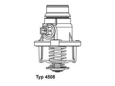 WAHLER 4508105D Termostat N62 [e60 E65 X5-E53 X5-E70 X6-E71] 105c 