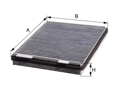 HENGST FILTER E960LC Klima Filtresi E39 Set Karbonlu 