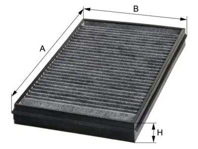 HENGST FILTER E1909LC Klima Filtresi E60 Set Karbonlu 