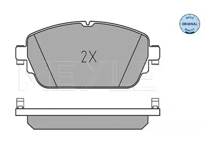 MEYLE 0252203219 Fren Balatasi W205 W213 Ön C200-220 E180>220 