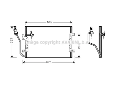 İthal MS5330 Klima Radyatörü Vaneo414 