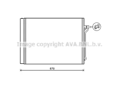 İthal BW5409 Klima Radyatörü F10 F01 Benzin 