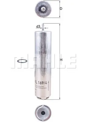 KNECHT KL1694D Yakit Filtresi M47 M57 N47 N57 [e60>e90 X3-E83 X5-E70 X6-E71 F10] 23789 3143230011 3185100 450905952 450906457 587749 F026402085 FCS724 FCS783 FCS828 H209WK H247WK01 hdf558 PP9762 S1851B