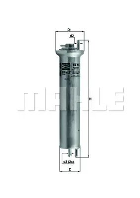 KNECHT KL96 Yakit Filtresi M54 M62 [e39 E38 X5-E53] 26437 3192400 4264 450905960 50013645 ADB112312 CFF100433 H151WK PP8322 S1924B