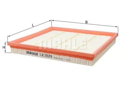 KNECHT LX2525 Hava Filtresi N54 N55 [x5-E70 X6-E71 F10 F01 X3-F25] 100362 154703872210 221690 3071100 3123210021 50014288 A1488 ADB112204 AP0302 E1051L F026400236
