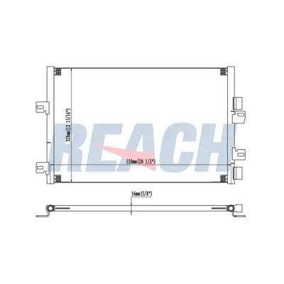 Bosch 1986AD2337 Klima Radyatoru Kangoo Ii K9k 817687 8200137650 8FC351306611 103250 8093068 180049N DCN23028 AC525000S 723M83 925622