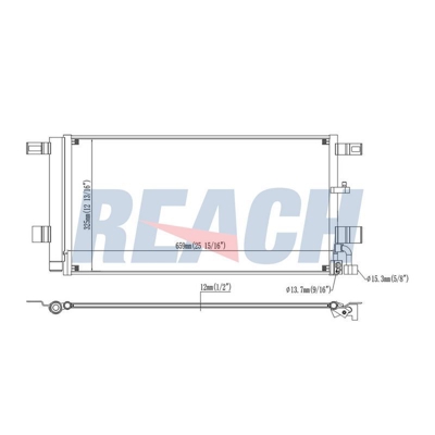 Bosch 1986AD2403 Klima Radyatoru Audi 8W0816421C AC961000S 8W0816421M AI5439D 941076 8W0816421J DCN02001 42033N 3015703 DCC1995