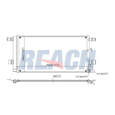 Bosch 1986AD2403 Klima Radyatoru Audi 8W0816421C AC961000S 8W0816421M AI5439D 941076 8W0816421J DCN02001 42033N 3015703 DCC1995