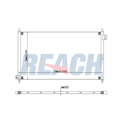 BSG 35-525-011 Klima Radyatörü 80100S84A00 817783 6340 1563011 74900 30H0008 945823 8FC351305611 60255107 25005107