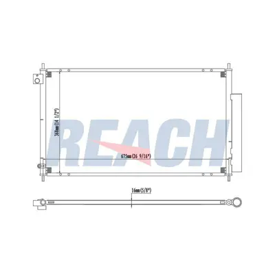 BSG 35-525-012 Klima Radyatörü 80110SEA003