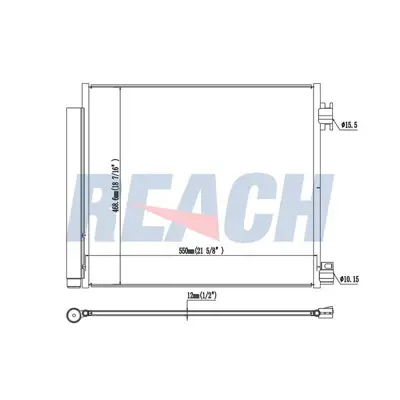BSG 63-525-013 Klima Radyatörü 92100-4EA0A