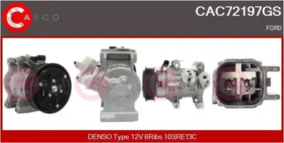 FORD OTOSAN E3B1 19D629 AA Klima Kompresörü 1846037 E3B119D629AA 2016401 G1B119D629AA 4472809500 X14472809500 E3B119D629AAREPLAC