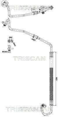 PSA 9840710480 Akışkan Borusu  9840710480