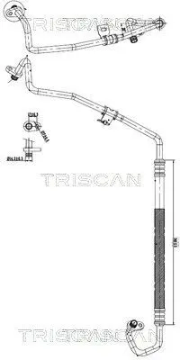 PSA 9840710480 Akışkan Borusu  9840710480