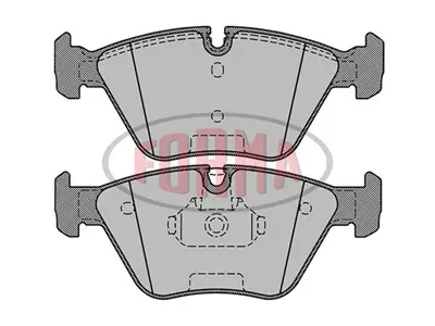WOLF WP8695 Fren Balatasi E39 Ön 520>528i 520d-525tds