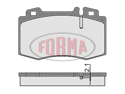 WOLF WP9206 Fren Balatasi W163 W220 Ön S280>600 Ml230>500