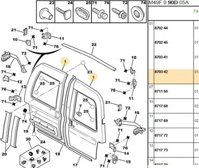 PSA 8703.42 Ürünün Yeni Kodu: 9839338280 8703.42
