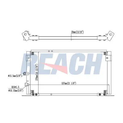 BSG 85-525-013 Klima Radyatörü 8846035280 TO5585 105895 NONRF 940018 814269 8846035360 8846035340 TOA5585 212009N