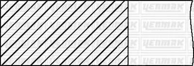 GOETZE NÜRAL 06-835700.00 Segman 68357000G