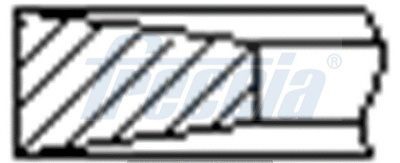GOETZE NÜRAL 06-889008.00 Segman 3M5Q6148