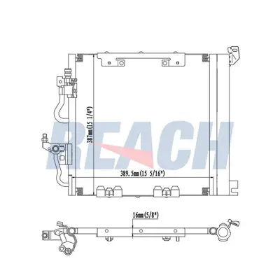 MGA 82346 Klima Radyatoru Opel Astra H 1.3 Cdti 2004-2010 13129195 8880400365 350203256000 CD460585 817847 8FC351301751 OL5368D BCQ256 OPELA330 93178961