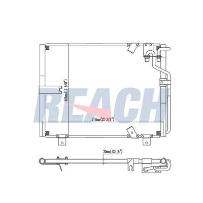 MGA 82432 Klima Radyatoru Bmw E32 E34 64538391316 64538390470 PRS1010 64536965952 864001 BW5183 64538390559 AC148000S V20621003 8022003
