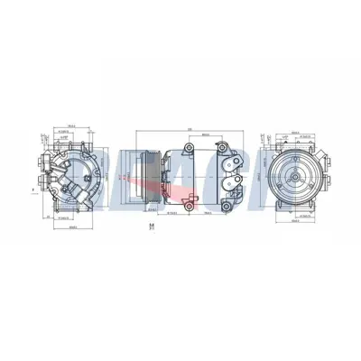MAGNETI MARELLI 359002001390 Fiesta Vi Cb1, Ccn 1.4 Tdci 1751973 1764088 AV1119D629AA AV1119D629AC CS20648 REAV1119D629AC 2025777 AV1119D629BA 320081 1855762