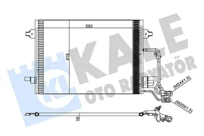 BEHR MAHLE AC 255 001S Klima Radyatoru-575x420x19 Audı A6 98-05 4B0260403T KDAI176 253052 AI5176 3005176 4B0260401F 4B0260403H 4B0260403N DCN02013 817666