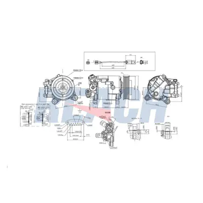 BEHR MAHLE ACP 1544 000S Klima Kompresörü 50501055 64529299329 700511053 AC01055 4471505766 6452929932903 511053 4471505767 104417 4471505764