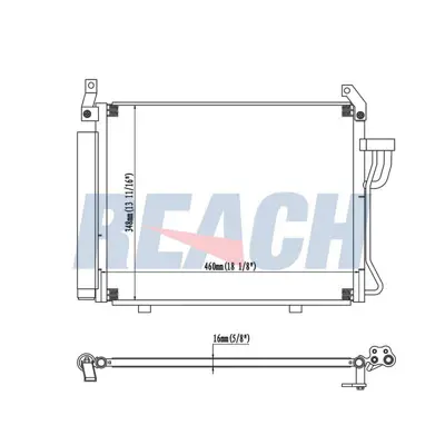 MANDO 060X000 Klima Radyatoru I10 08- Halla 976060X000 HY5245D 976060X010 HY5245 35993 976060X200 8283034 105853 351318761 82005241
